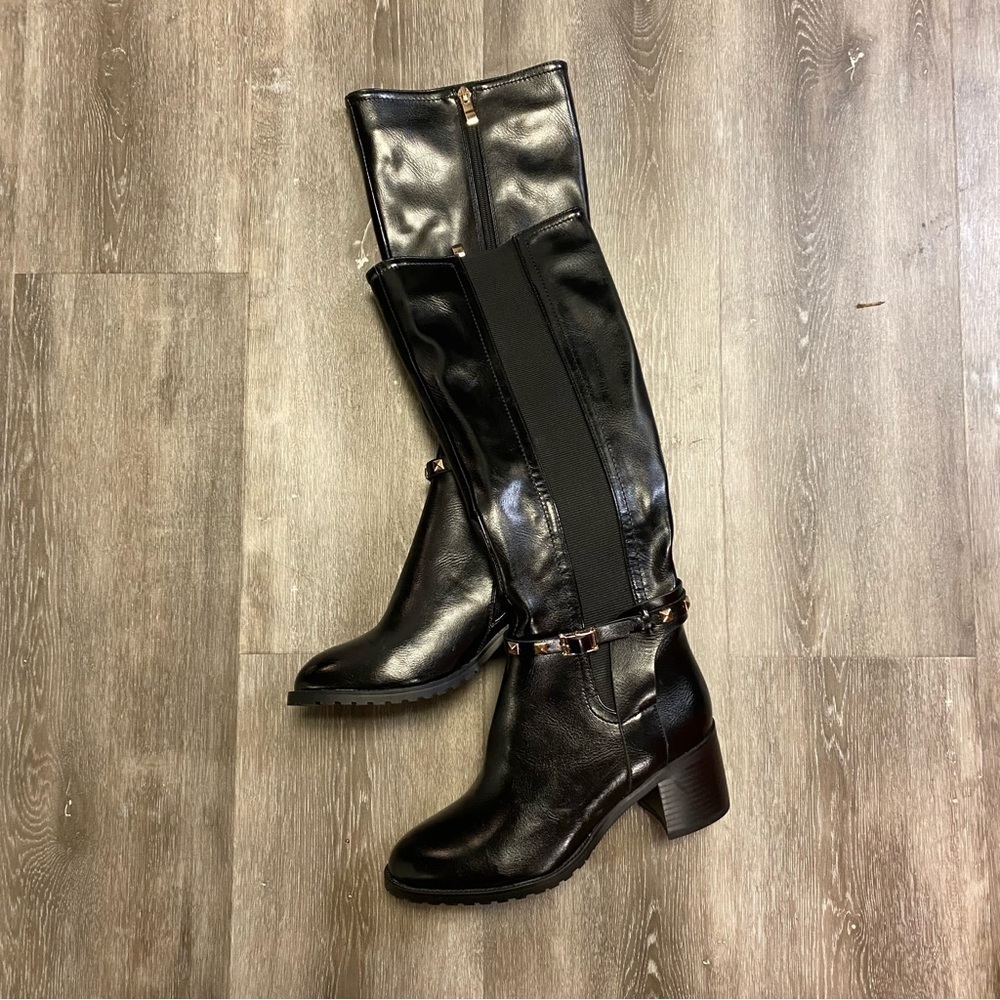 Torgeis NYC | Destiny Riding Boots In Black NEW SIZE 6.5 - Picture 7 of 9